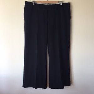 Bisou Bisou Black Wide-Leg Trousers